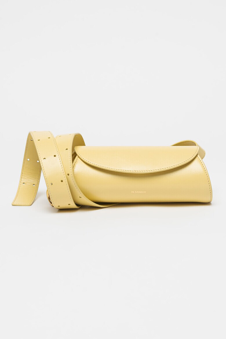 Jil Sander Кожена чанта с лого - Pepit.bg