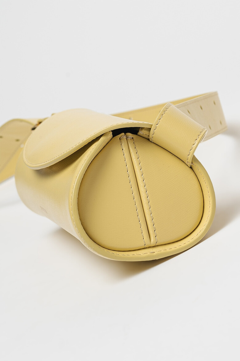 Jil Sander Кожена чанта с лого - Pepit.bg