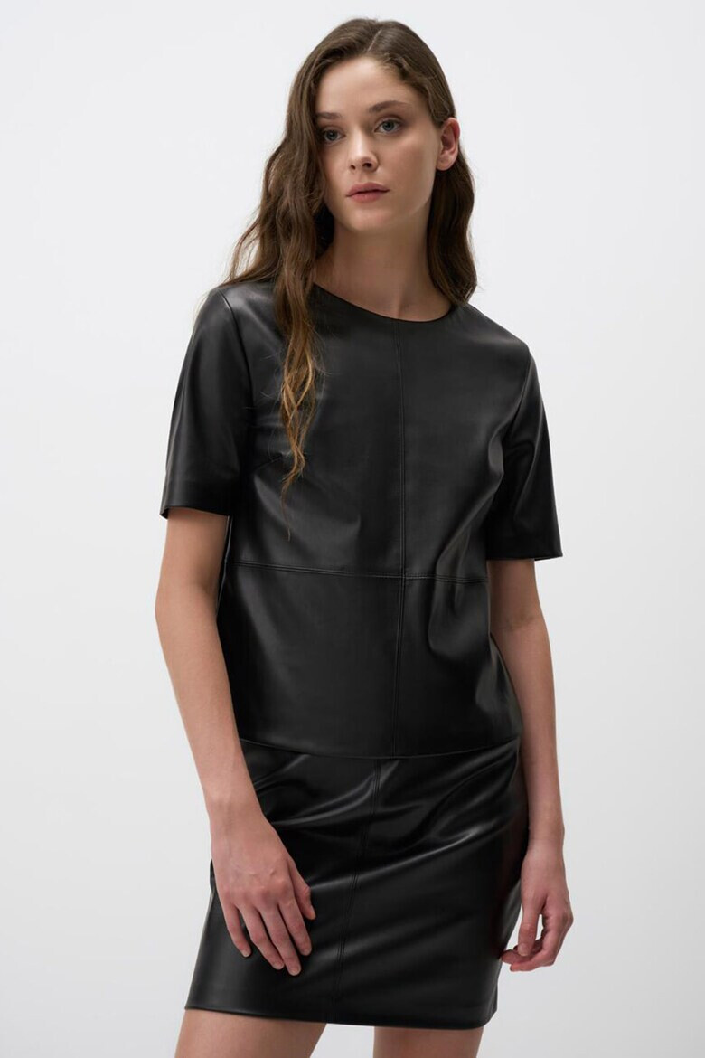JIMMY KEY Блуза от еко кожа - Pepit.bg