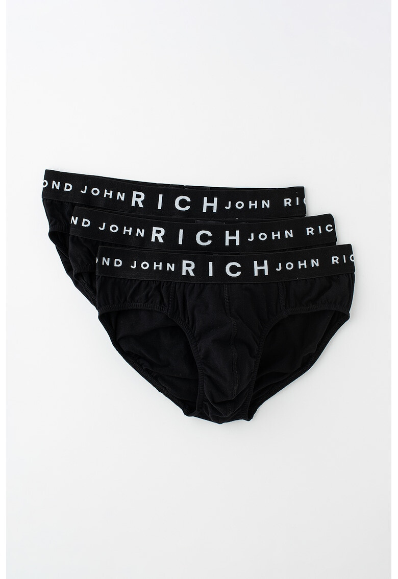 John Richmond Underwear John Richmond Слипове Perez с лого - 3 чифта - Pepit.bg