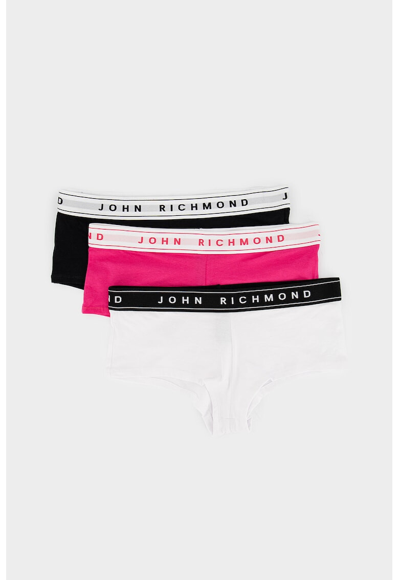 John Richmond Underwear Шорти с лого - 3 чифта - Pepit.bg
