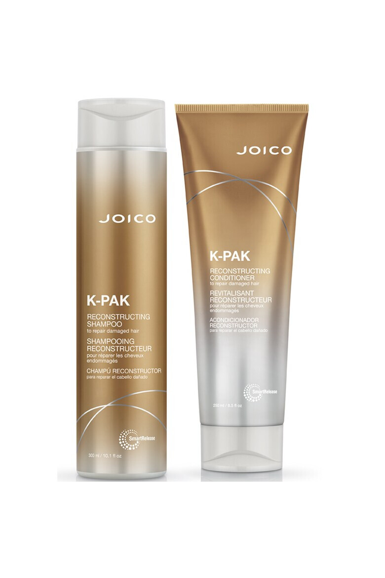 Joico Комплект k-Pak Reconstructing: Шампоан 300 мл + Балсам 250 мл За увредена коса - Pepit.bg