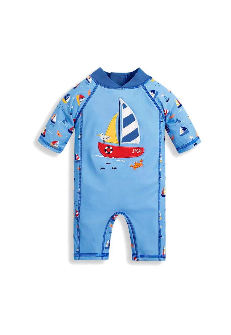 JoJo Maman Bebe Бански с бродерии - Pepit.bg