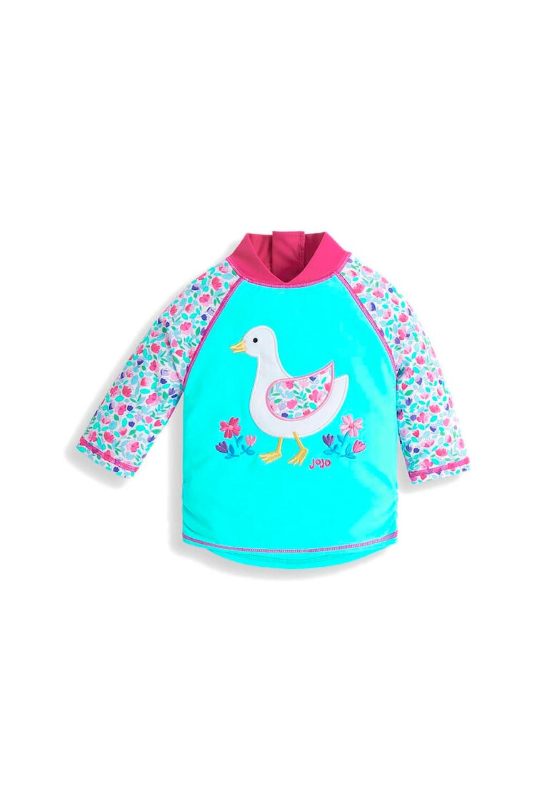 JoJo Maman Bebe Плувна блуза с бродерии - Pepit.bg