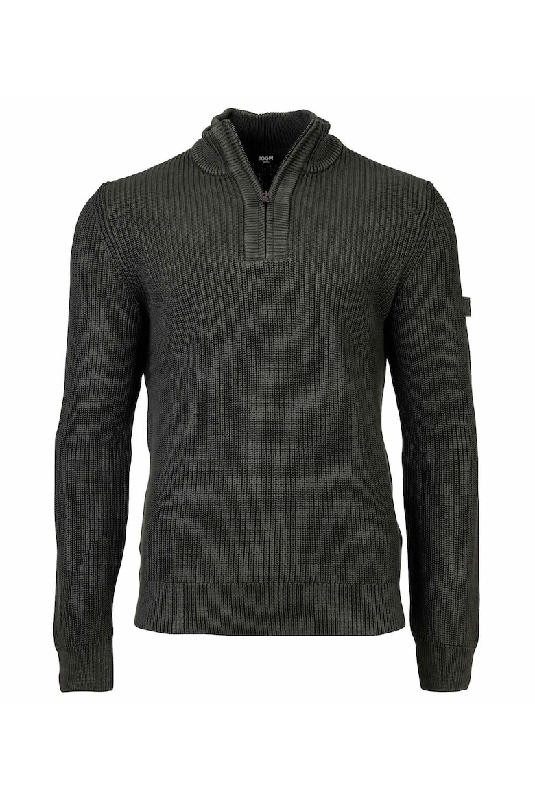 JOOP Jeans Пуловер Henrio с къс цип - Pepit.bg