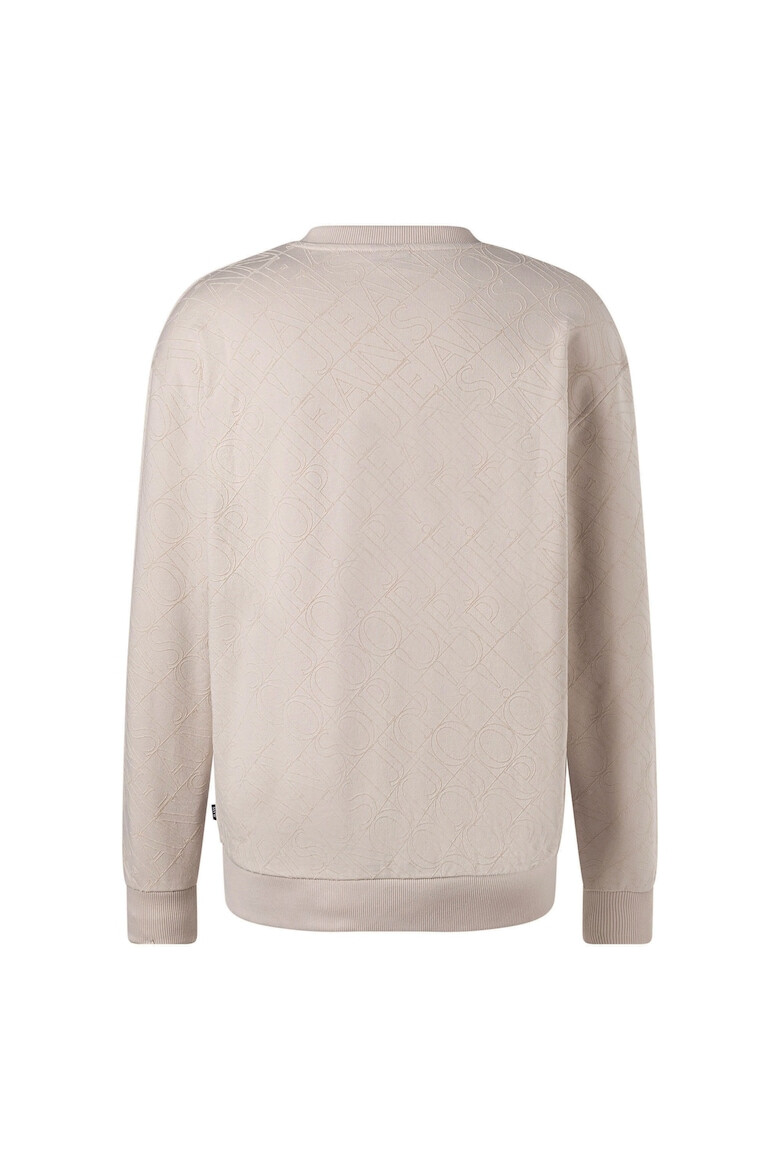 JOOP Jeans Суитшърт с монограм - Бял - Pepit.bg