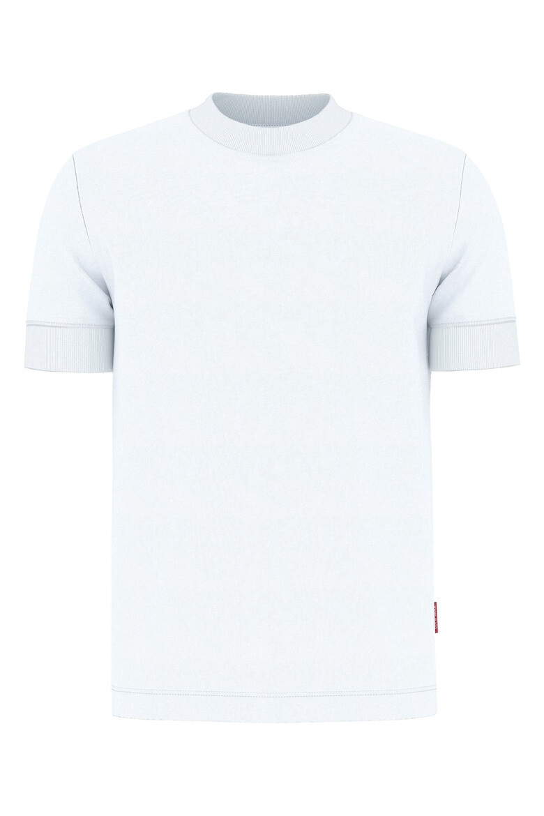 JOOP Jeans Тениска с овално деколте - Бял - Pepit.bg