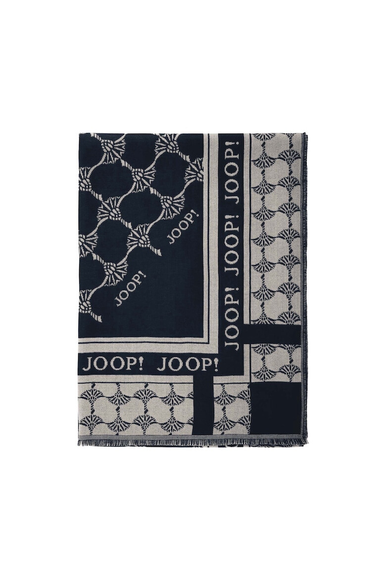 Joop Шал на лога - Ултрамарин синьо/Бежов - Pepit.bg