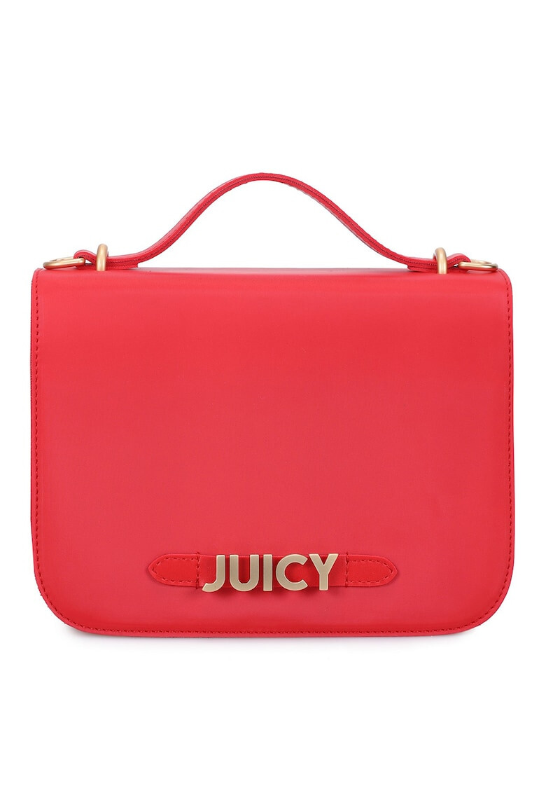 Juicy Couture Чанта от еко кожа с метално лого - Pepit.bg