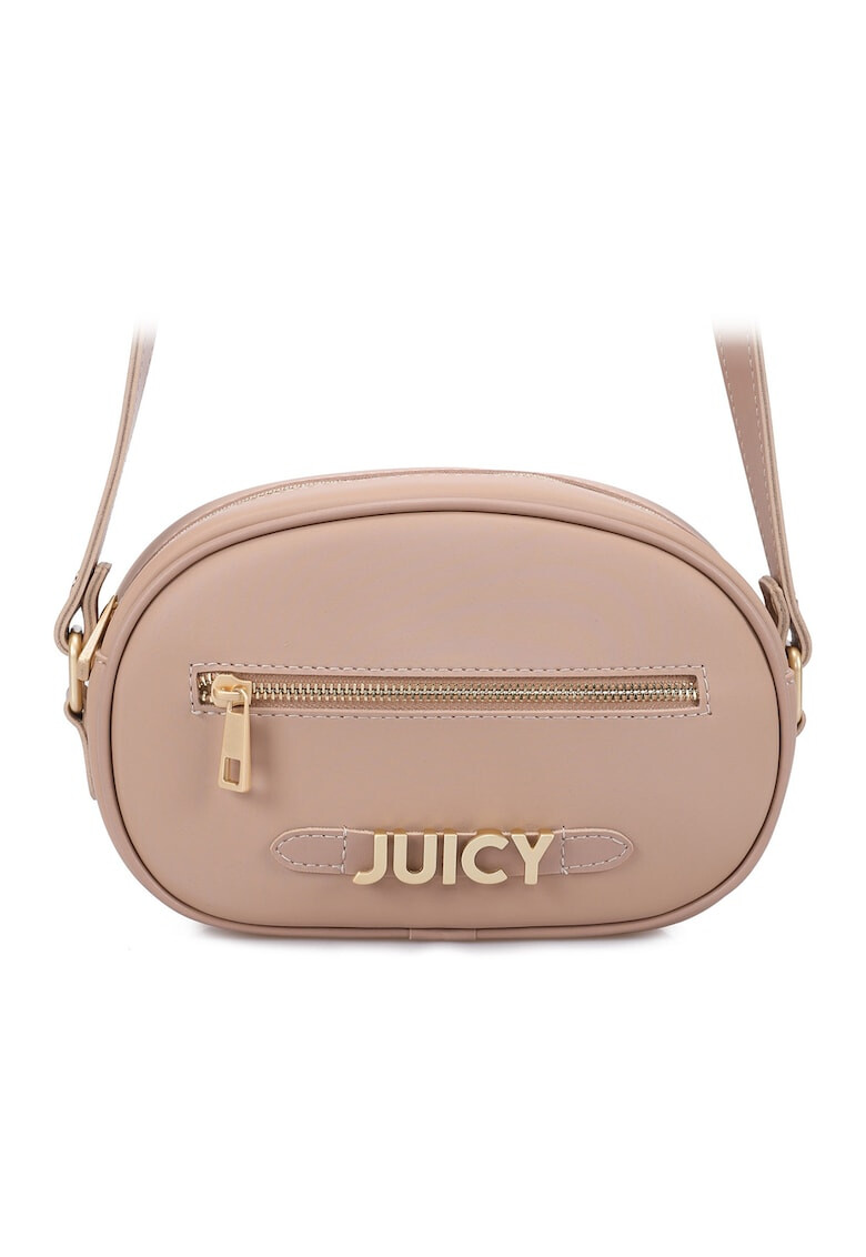 Juicy Couture Чанта от еко кожа с метално лого - Pepit.bg