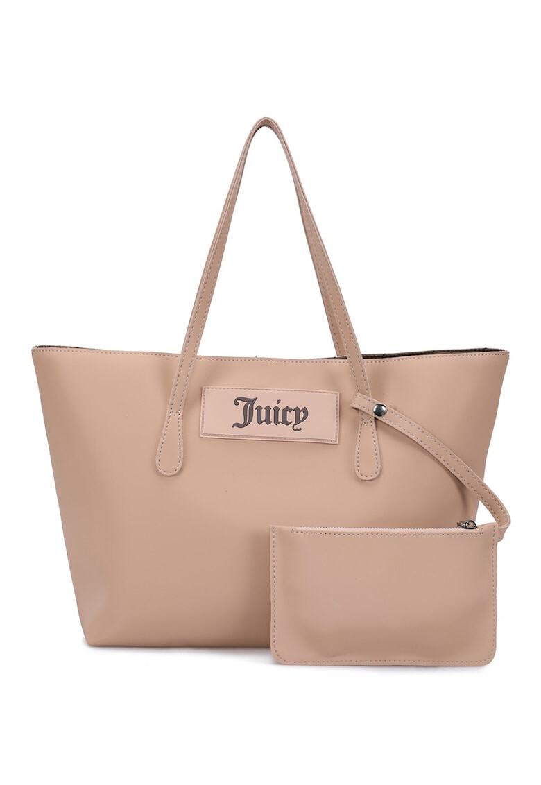 Juicy Couture Шопинг чанта от еко кожа с лого - Pepit.bg