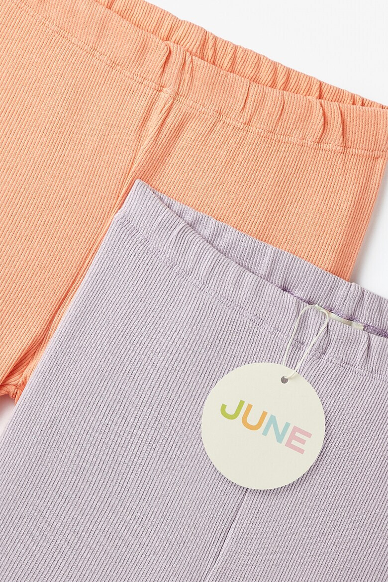 June Къс рипсен клин - 2 чифта - Pepit.bg