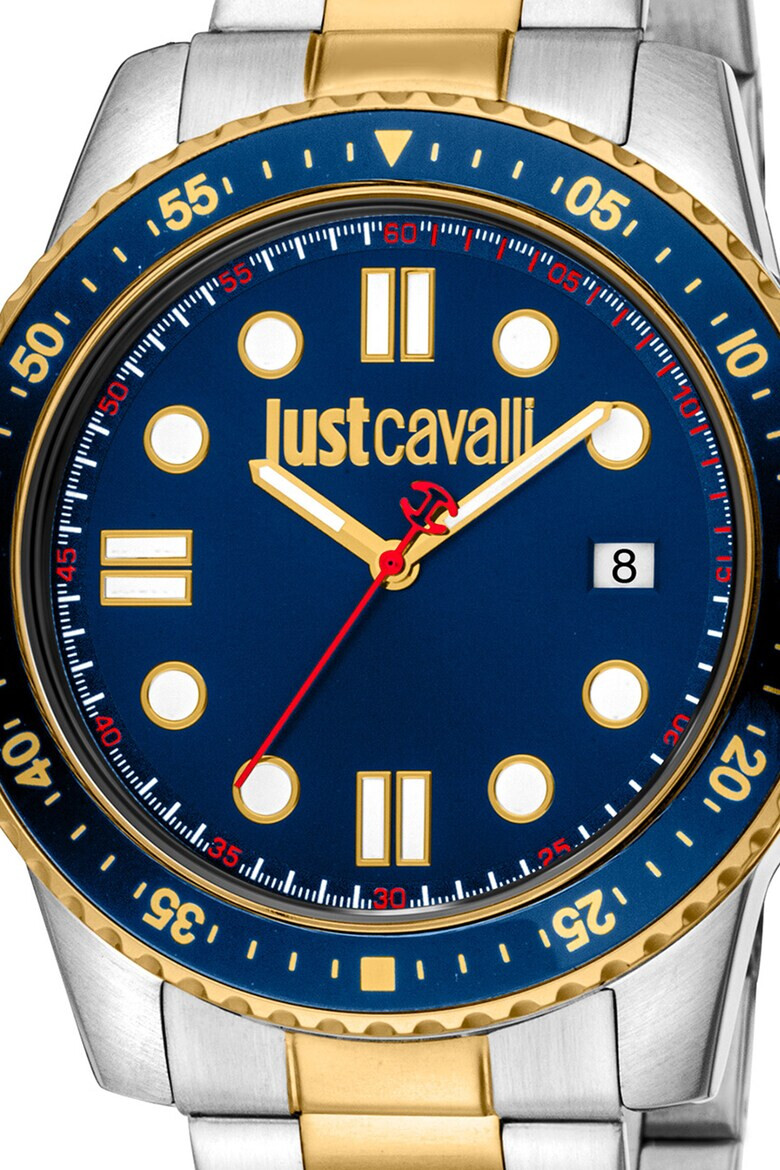 JUST CAVALLI Двуцветен аналогов часовник - Pepit.bg
