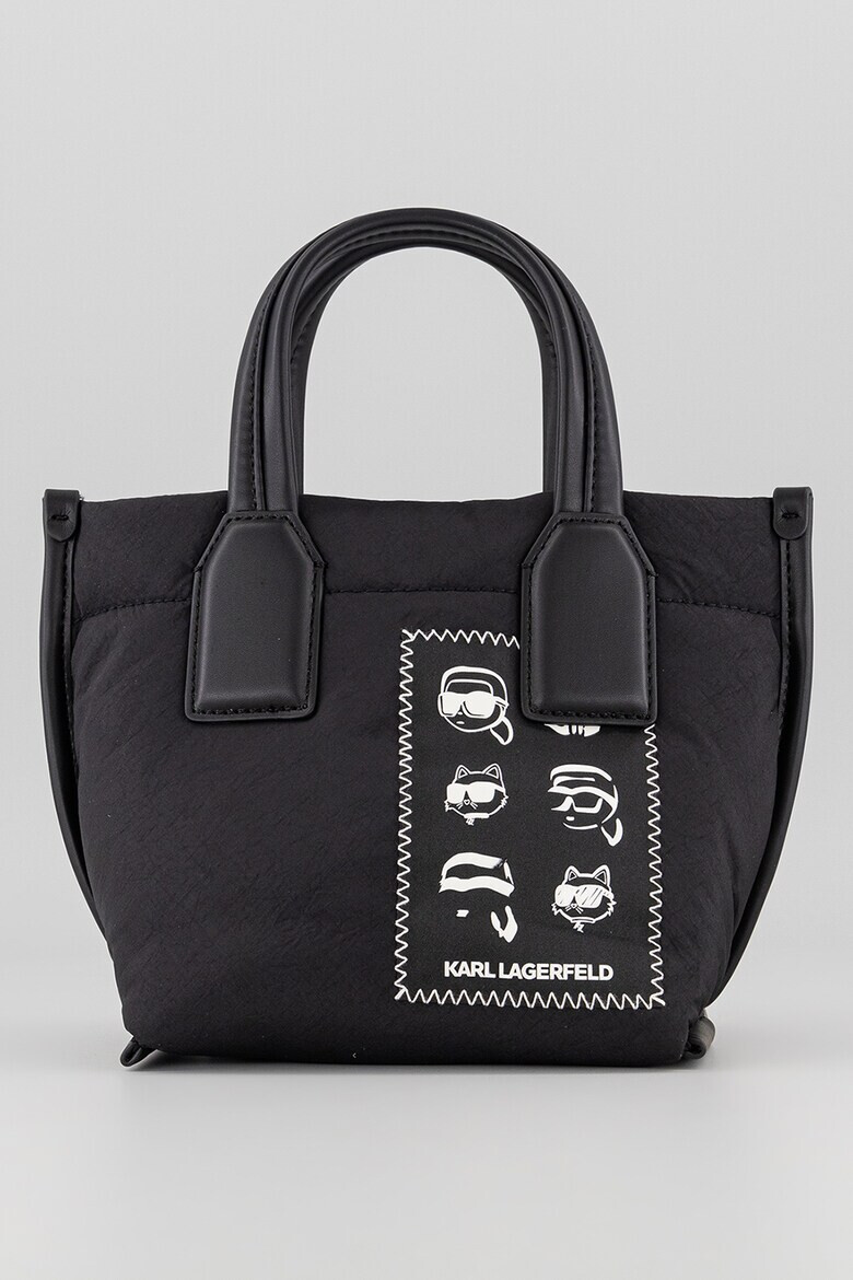 Karl Lagerfeld Чанта Ikon с лого - Pepit.bg