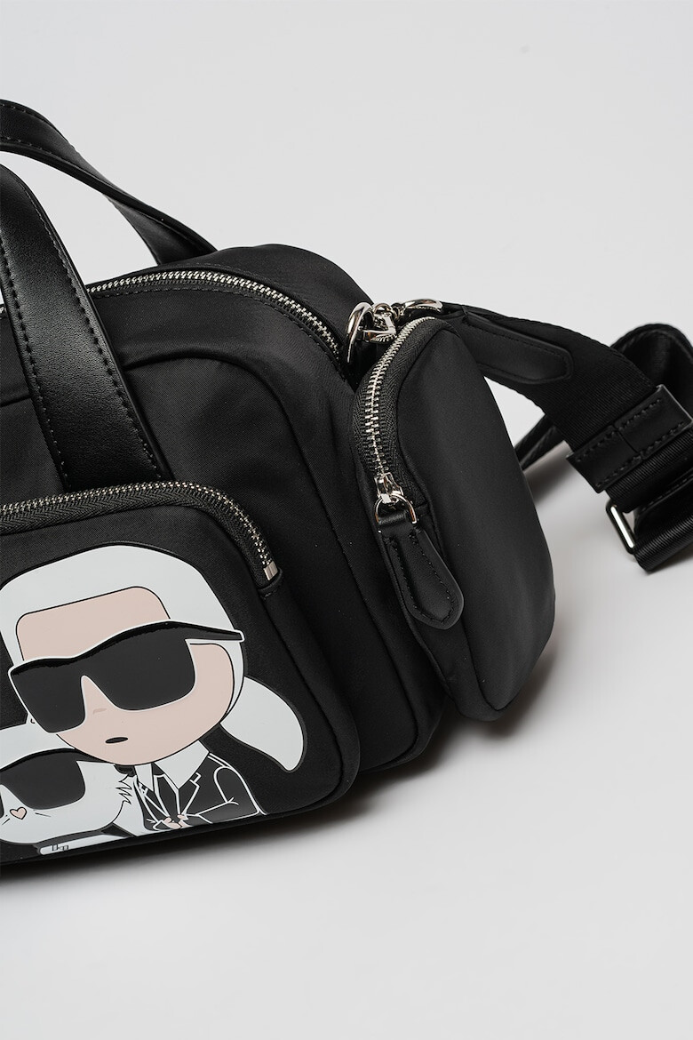 Karl Lagerfeld Чанта през рамо Ikonik с лого - Pepit.bg