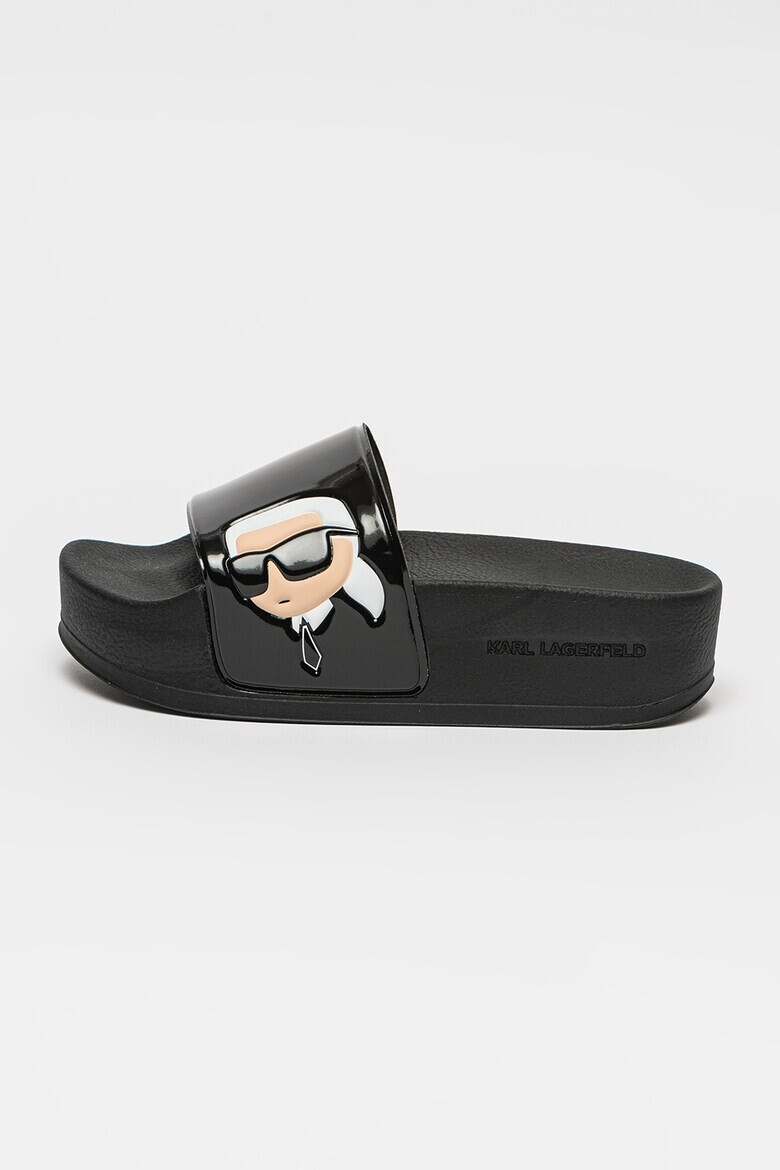 Karl Lagerfeld Чехли с равна платформа - Pepit.bg