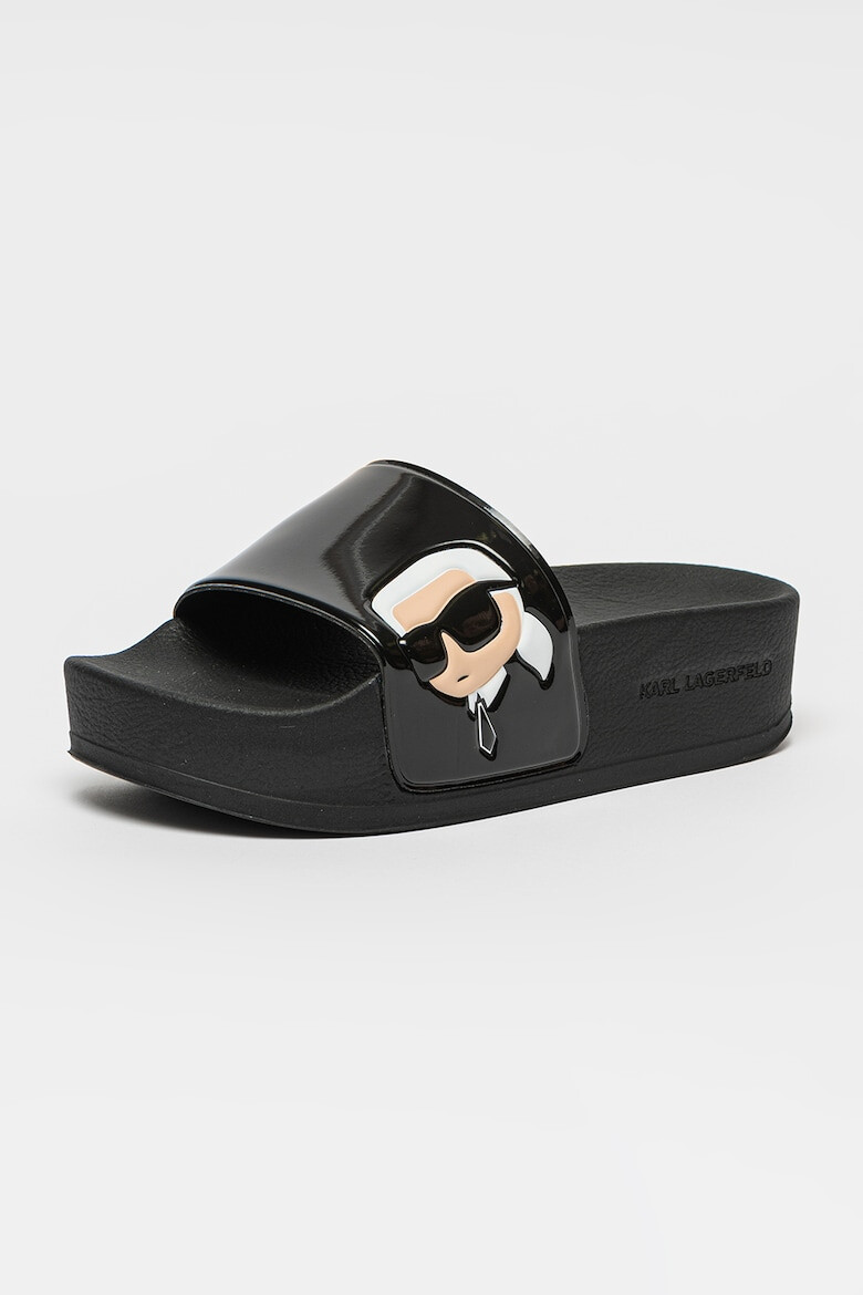 Karl Lagerfeld Чехли с равна платформа - Pepit.bg