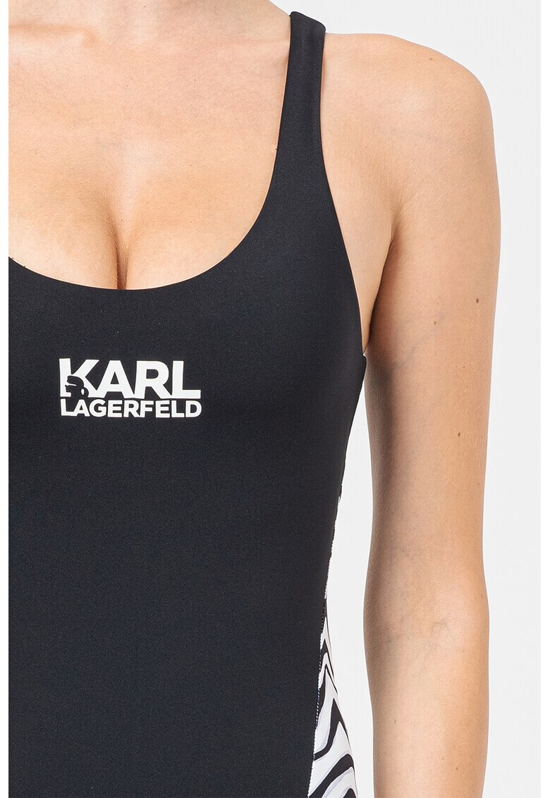Karl Lagerfeld Цял бански на лога - Pepit.bg