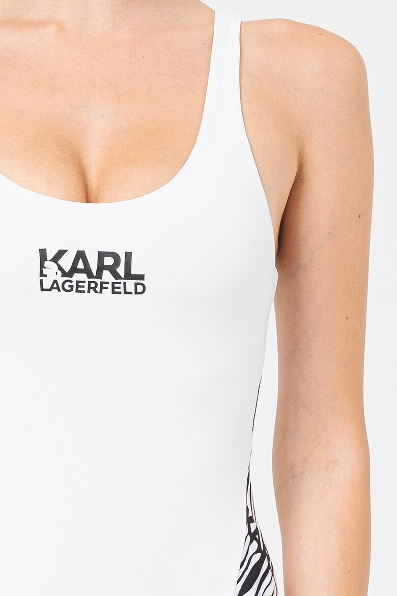 Karl Lagerfeld Цял бански на лога - Pepit.bg
