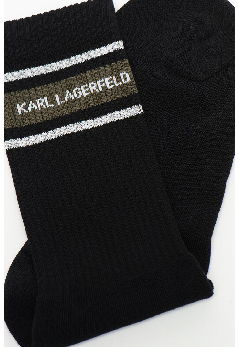 Karl Lagerfeld Дълги чорапи с памук - Pepit.bg