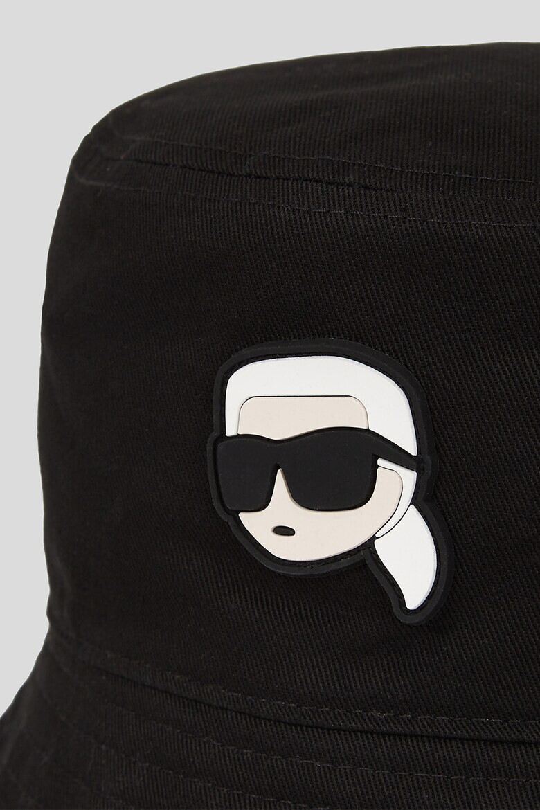 Karl Lagerfeld Двулицева шапка Ikonik - Pepit.bg