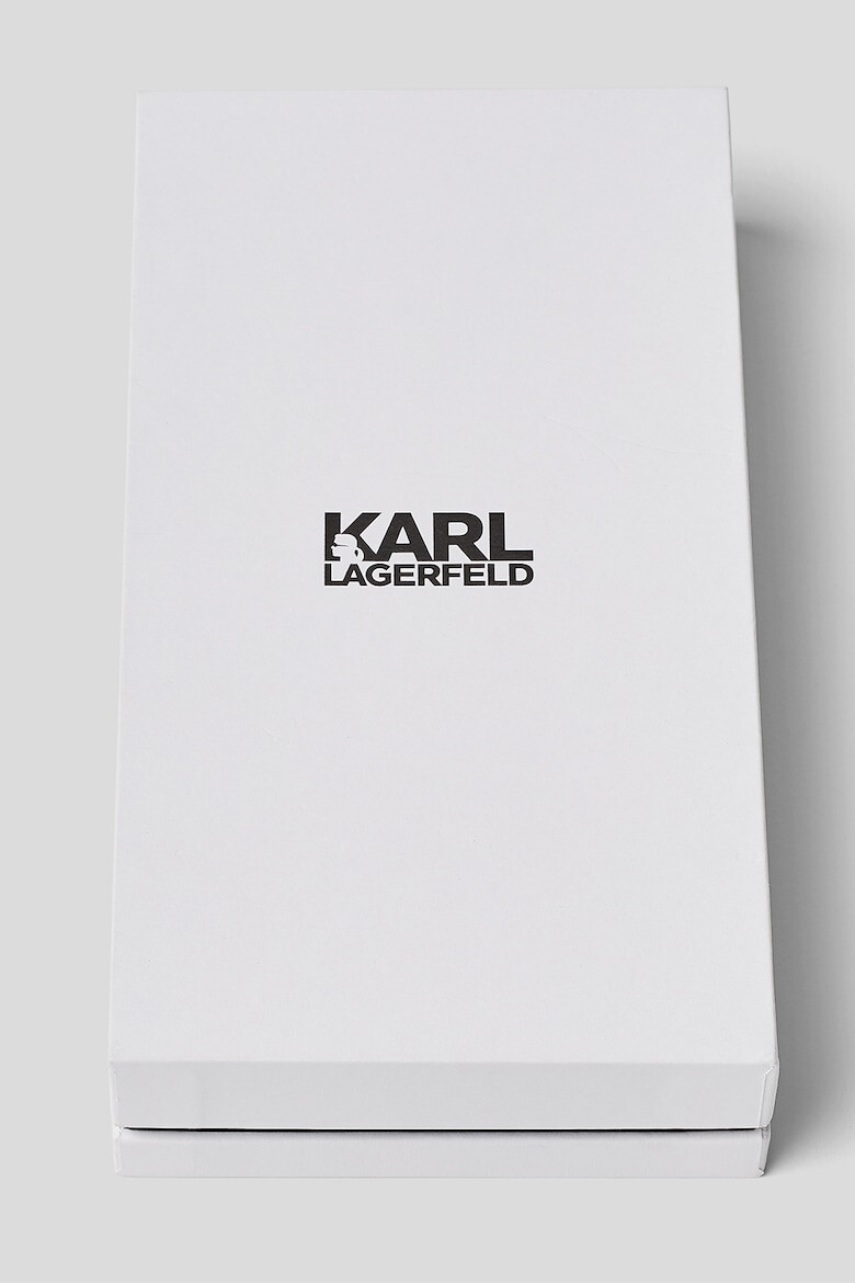 Karl Lagerfeld Двуредово колие с циркони - Pepit.bg