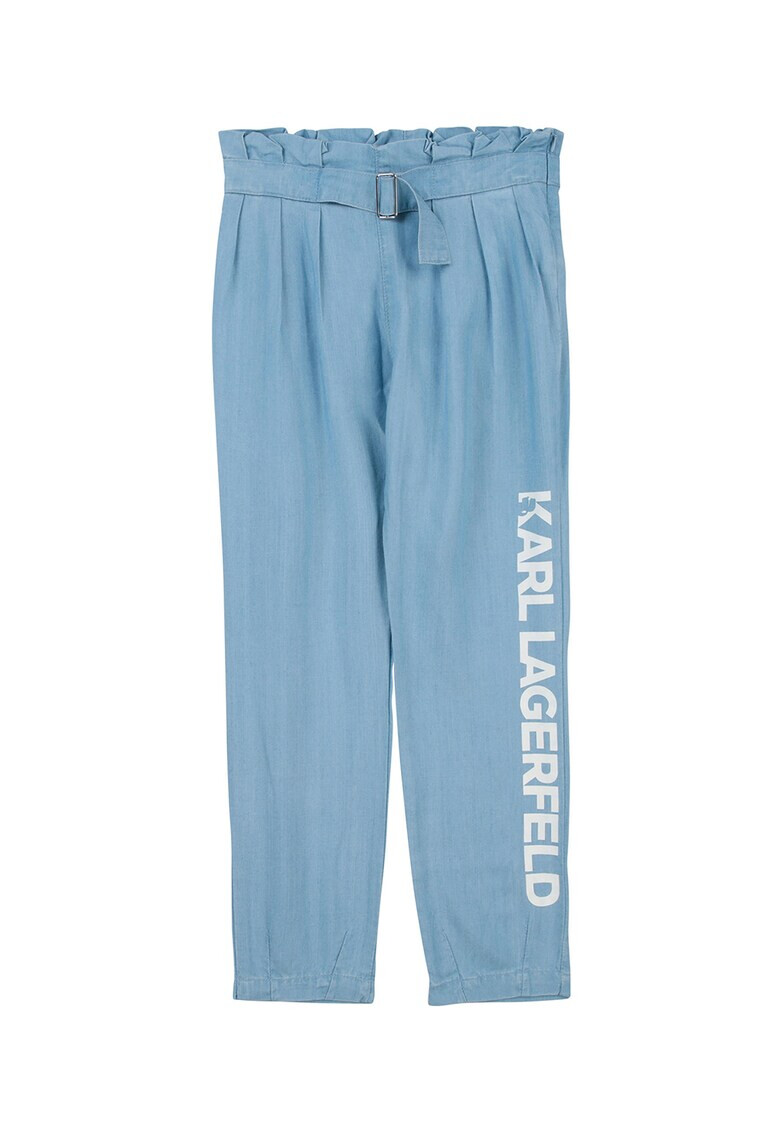 KARL LAGERFELD KIDS Джинси с лого - Pepit.bg