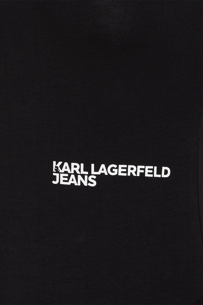 KARL LAGERFELD JEANS Боди с памук и лого - Pepit.bg