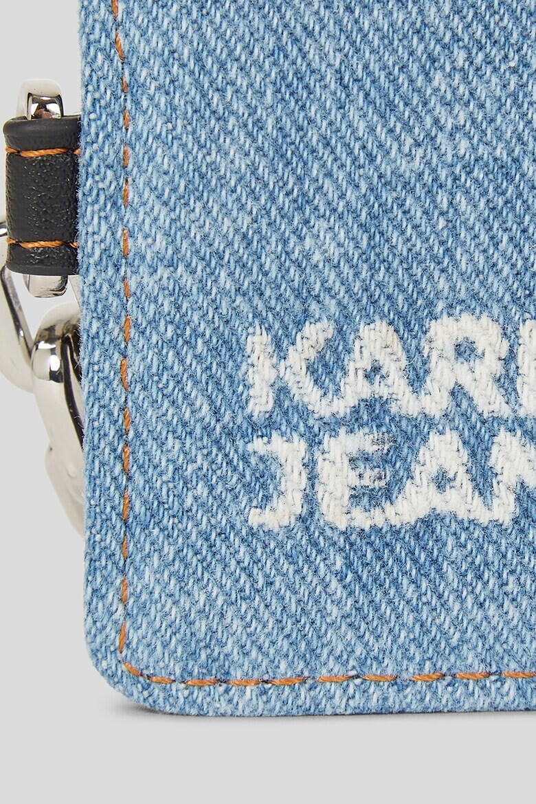 KARL LAGERFELD JEANS Дънков портфейл с лого - Pepit.bg