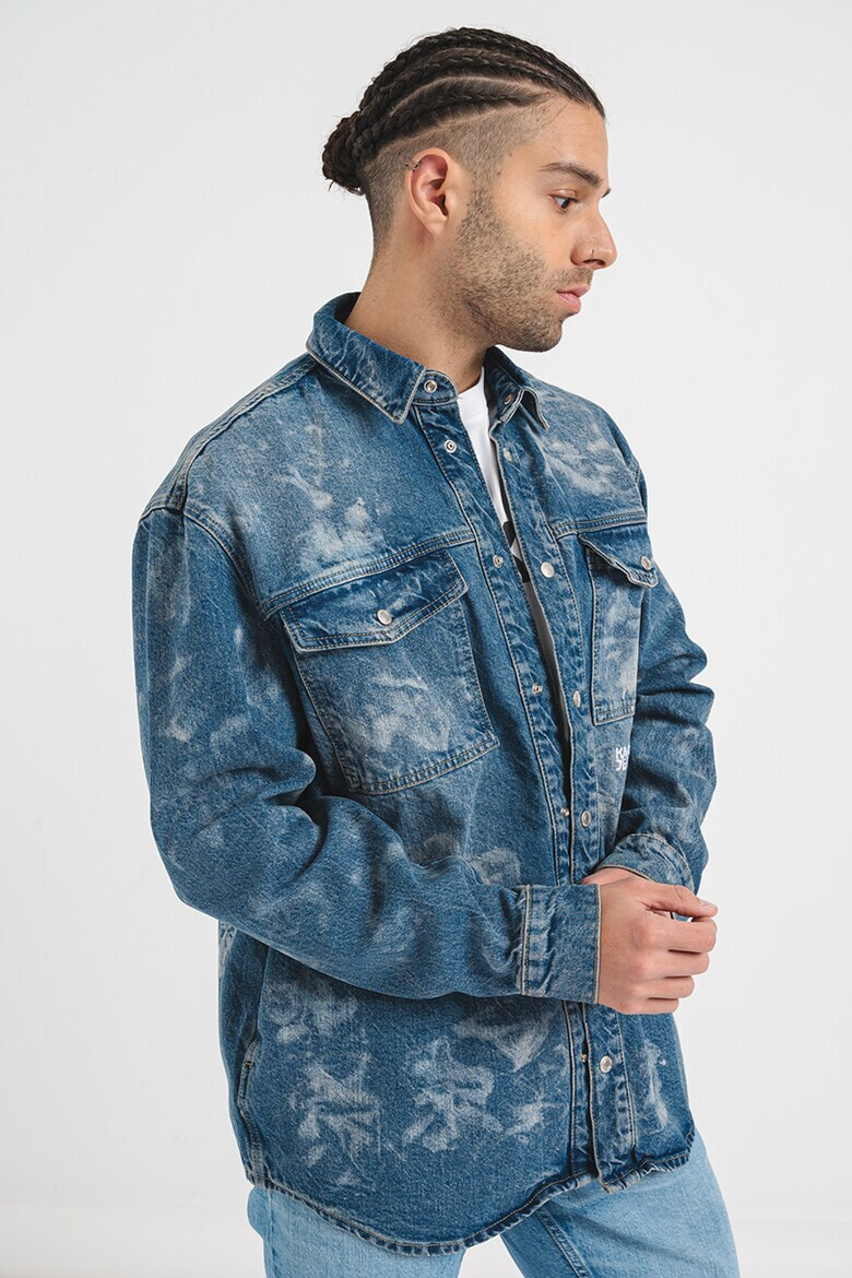 KARL LAGERFELD JEANS Дънков шакет Bleached - Pepit.bg