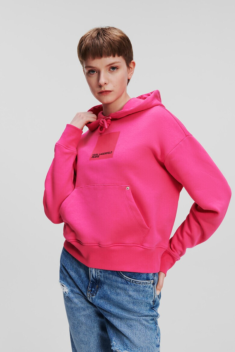 KARL LAGERFELD JEANS Худи с джоб кенгуру - Pepit.bg