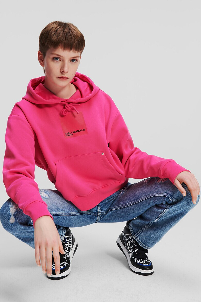 KARL LAGERFELD JEANS Худи с джоб кенгуру - Pepit.bg