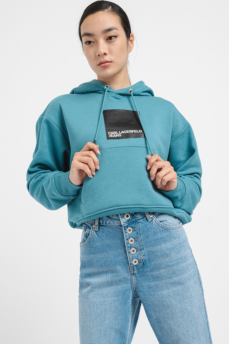 KARL LAGERFELD JEANS Худи с лого - Pepit.bg