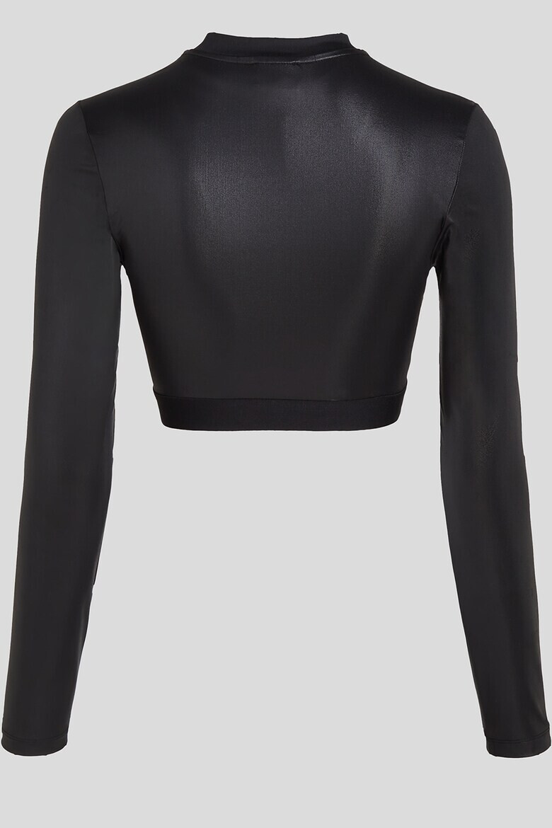 KARL LAGERFELD JEANS Къса блуза с лого - Pepit.bg