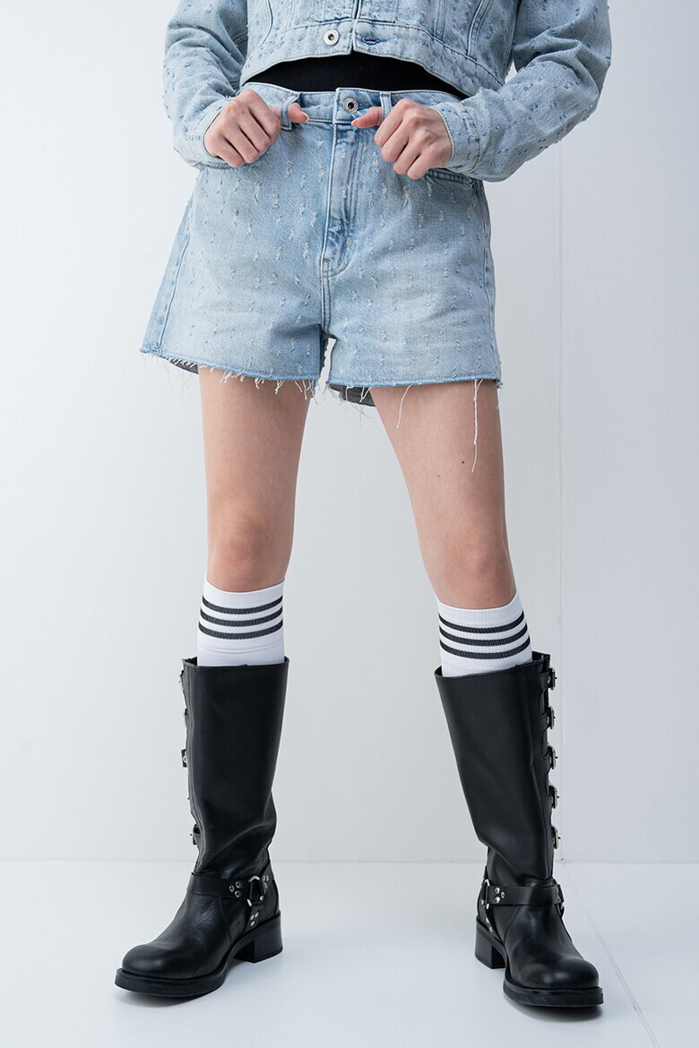 KARL LAGERFELD JEANS Къси дънки деграде - Pepit.bg