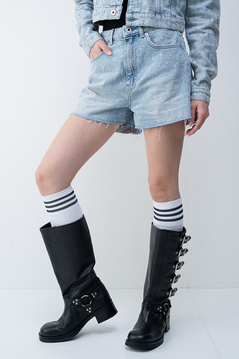 KARL LAGERFELD JEANS Къси дънки деграде - Pepit.bg