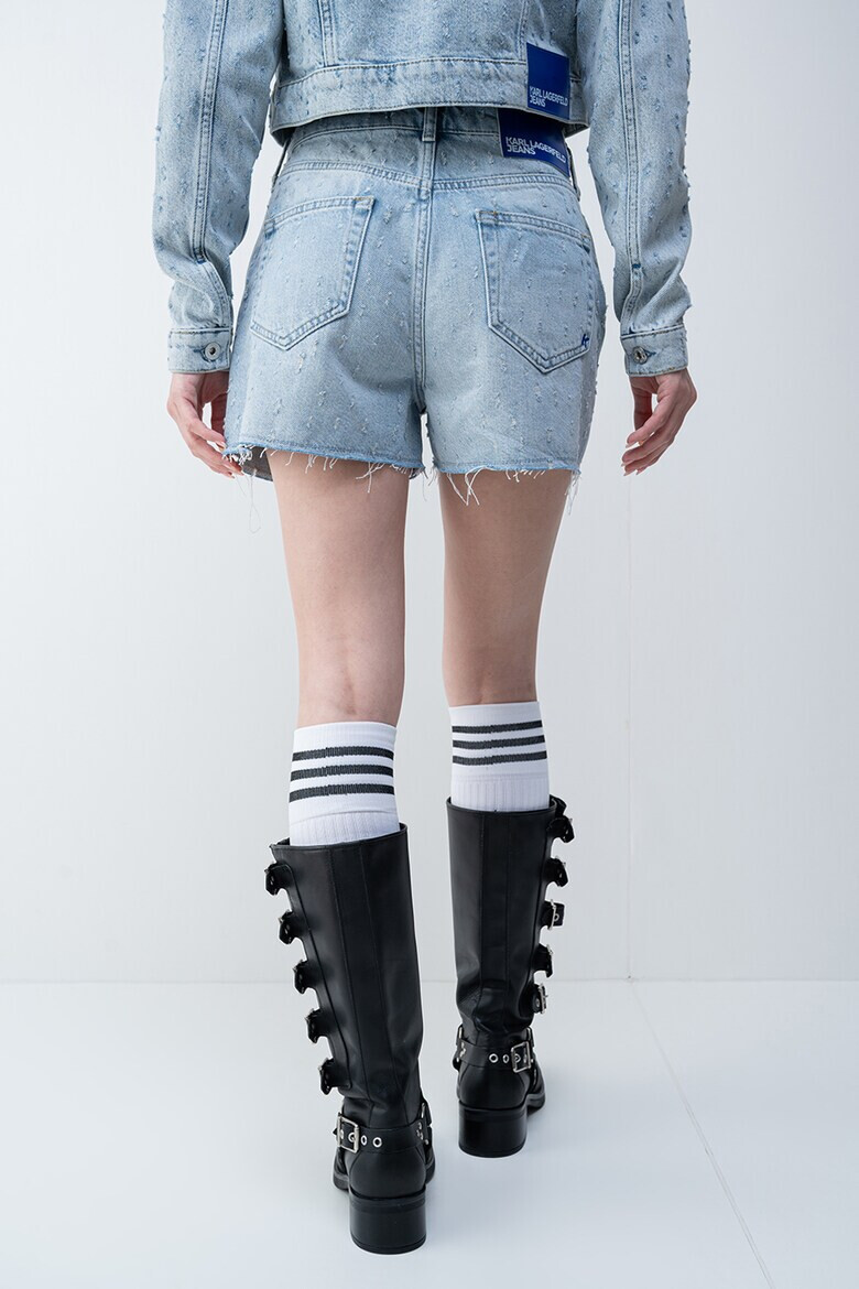 KARL LAGERFELD JEANS Къси дънки деграде - Pepit.bg
