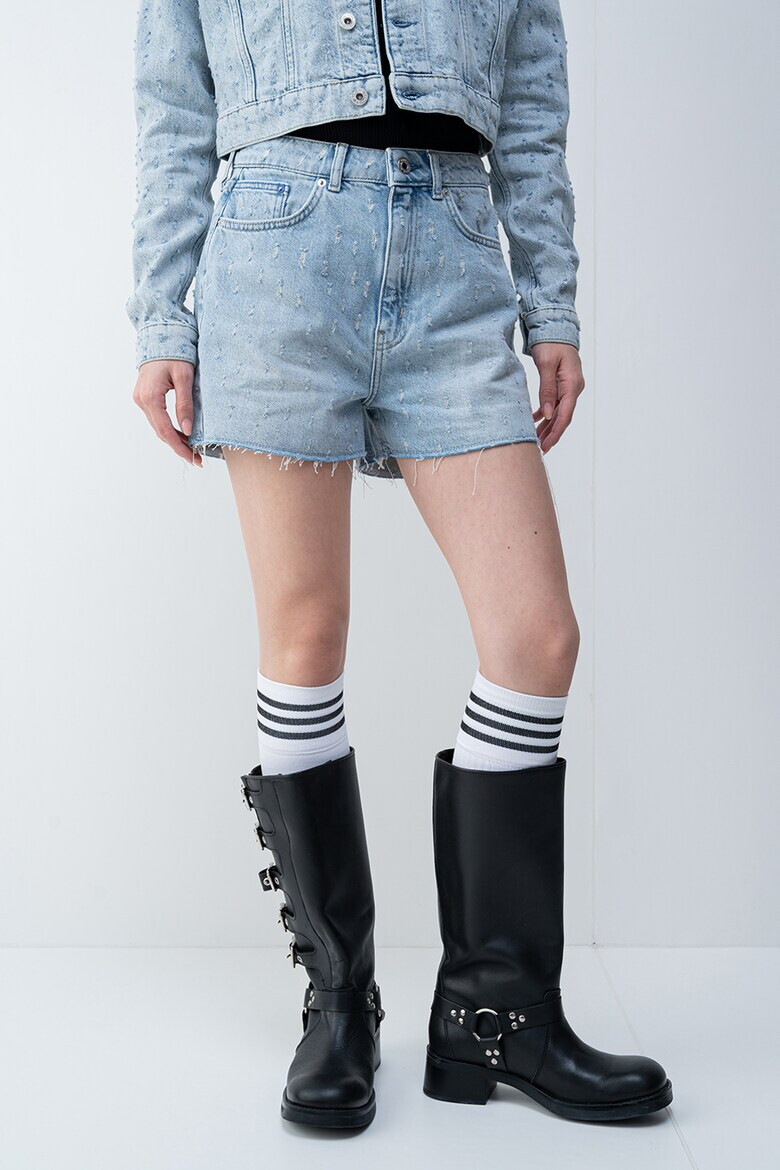 KARL LAGERFELD JEANS Къси дънки деграде - Pepit.bg