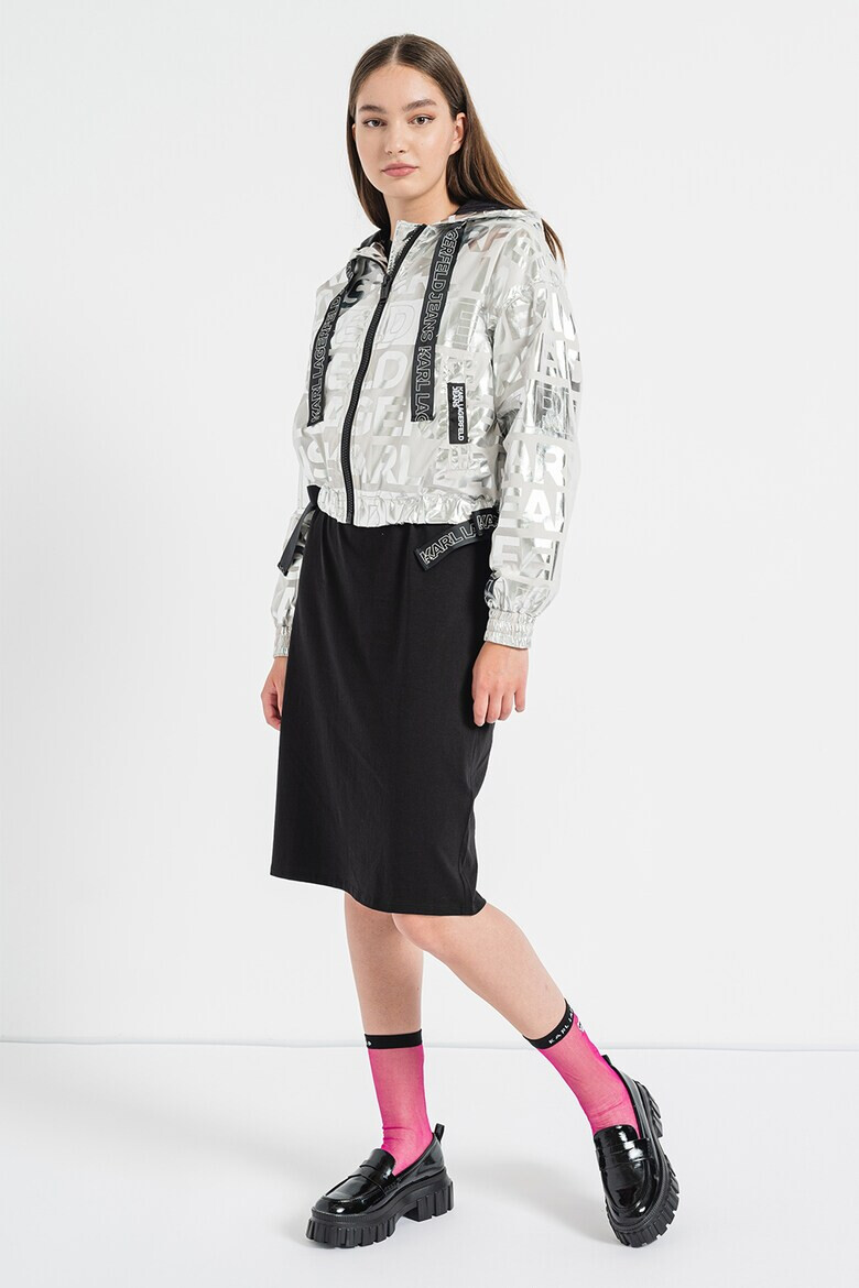 KARL LAGERFELD JEANS Късо яке с монограм - Pepit.bg