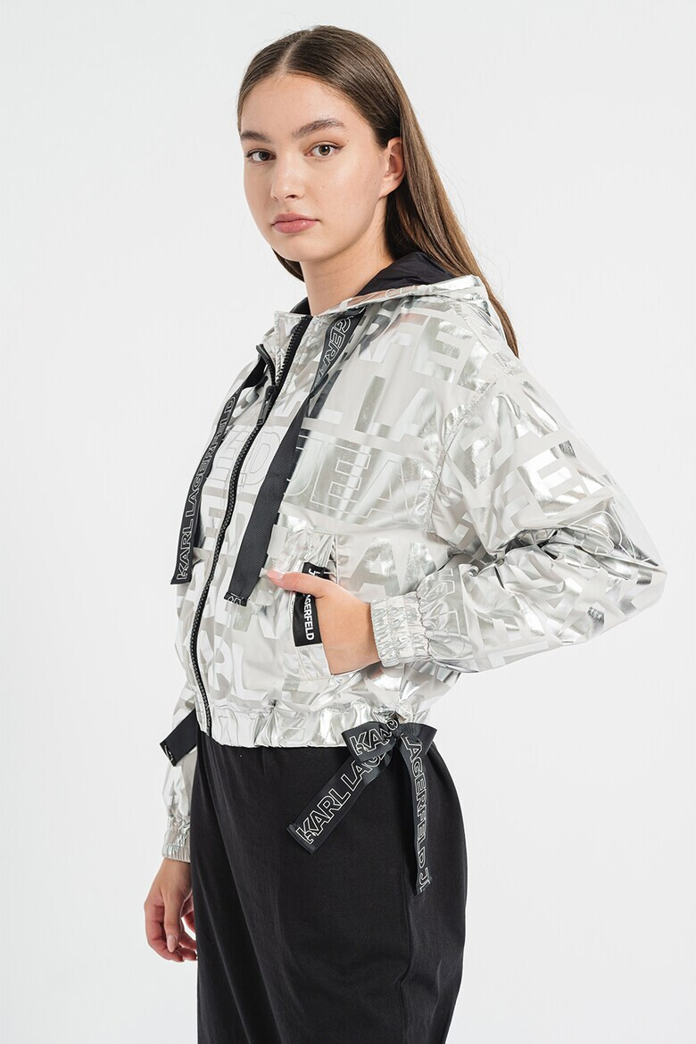 KARL LAGERFELD JEANS Късо яке с монограм - Pepit.bg