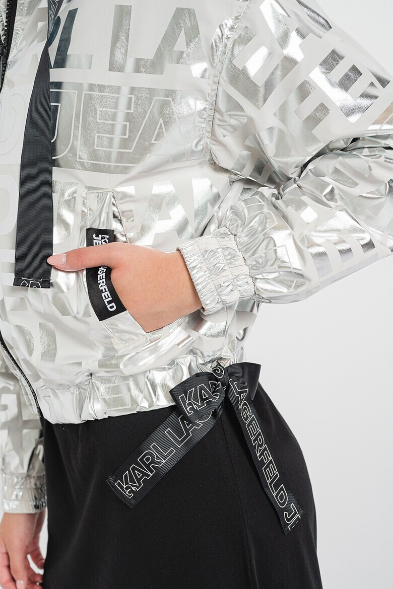 KARL LAGERFELD JEANS Късо яке с монограм - Pepit.bg