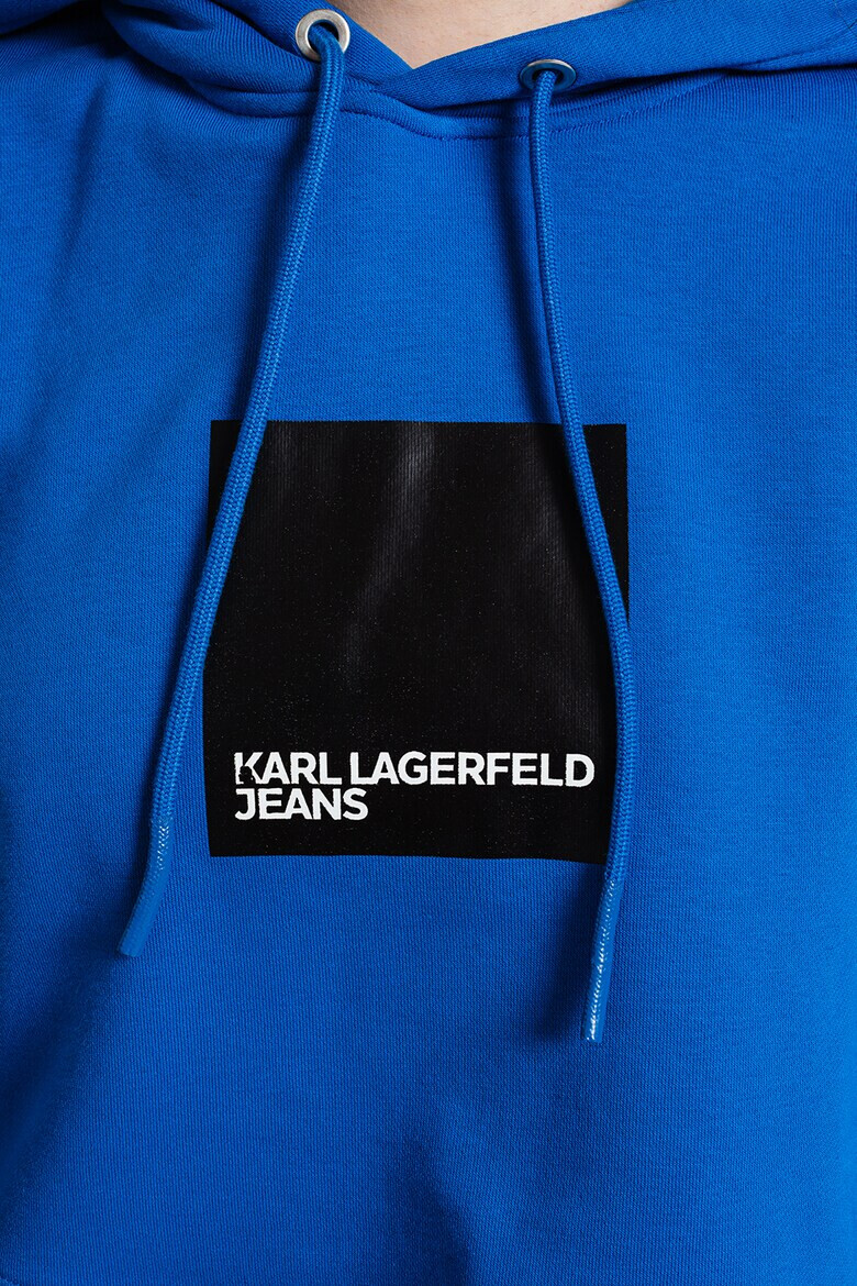 KARL LAGERFELD JEANS Късо худи с лого - Pepit.bg