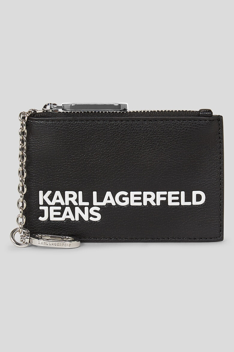 KARL LAGERFELD JEANS Портфейл от еко кожа с лого - Pepit.bg