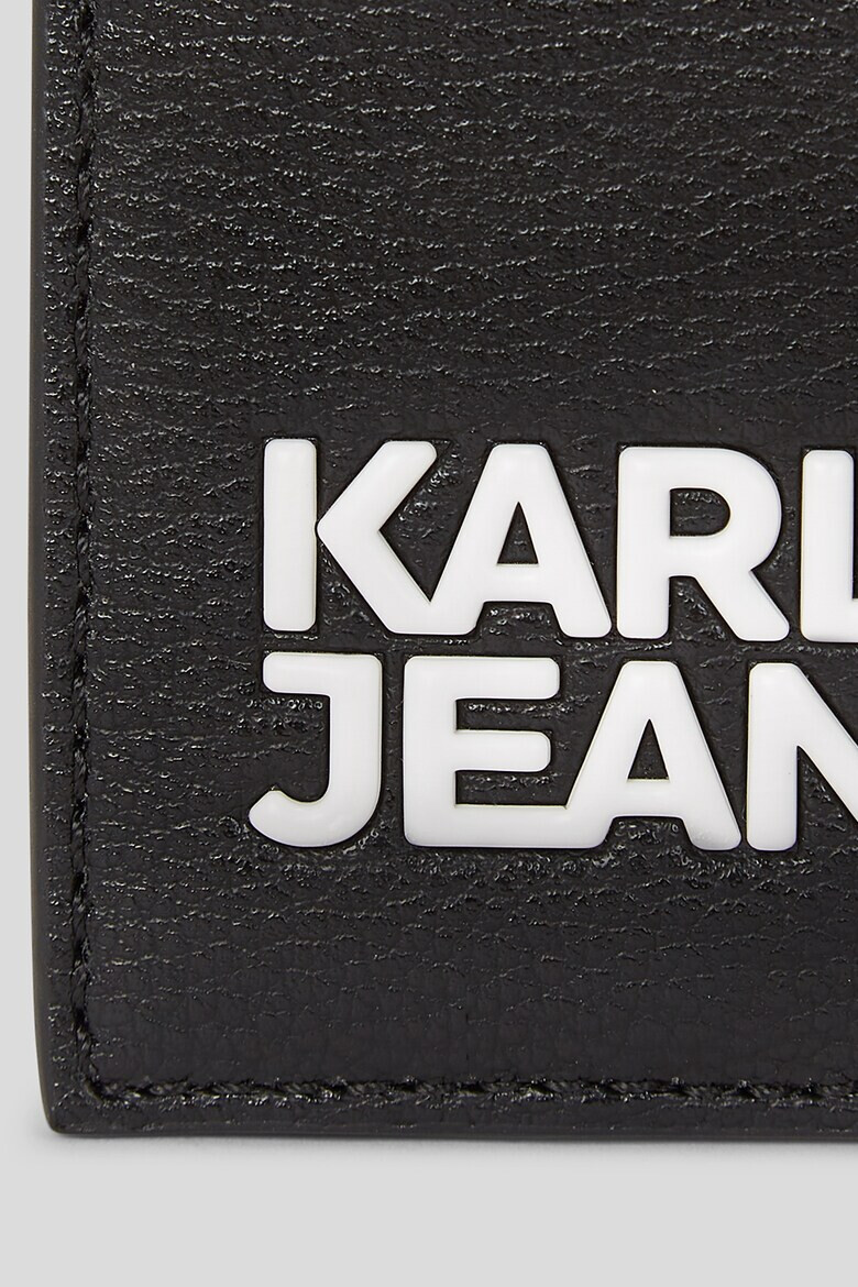 KARL LAGERFELD JEANS Портфейл от еко кожа с лого - Pepit.bg