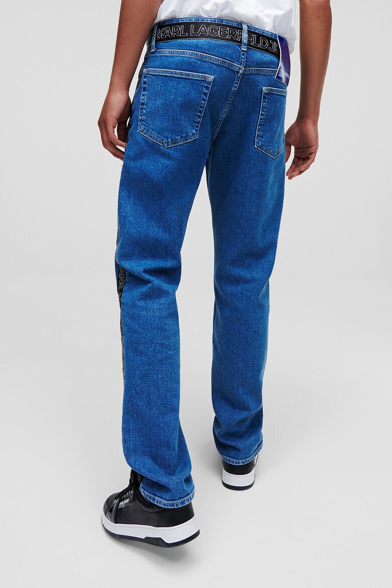 KARL LAGERFELD JEANS Прави дънки с лого - Pepit.bg