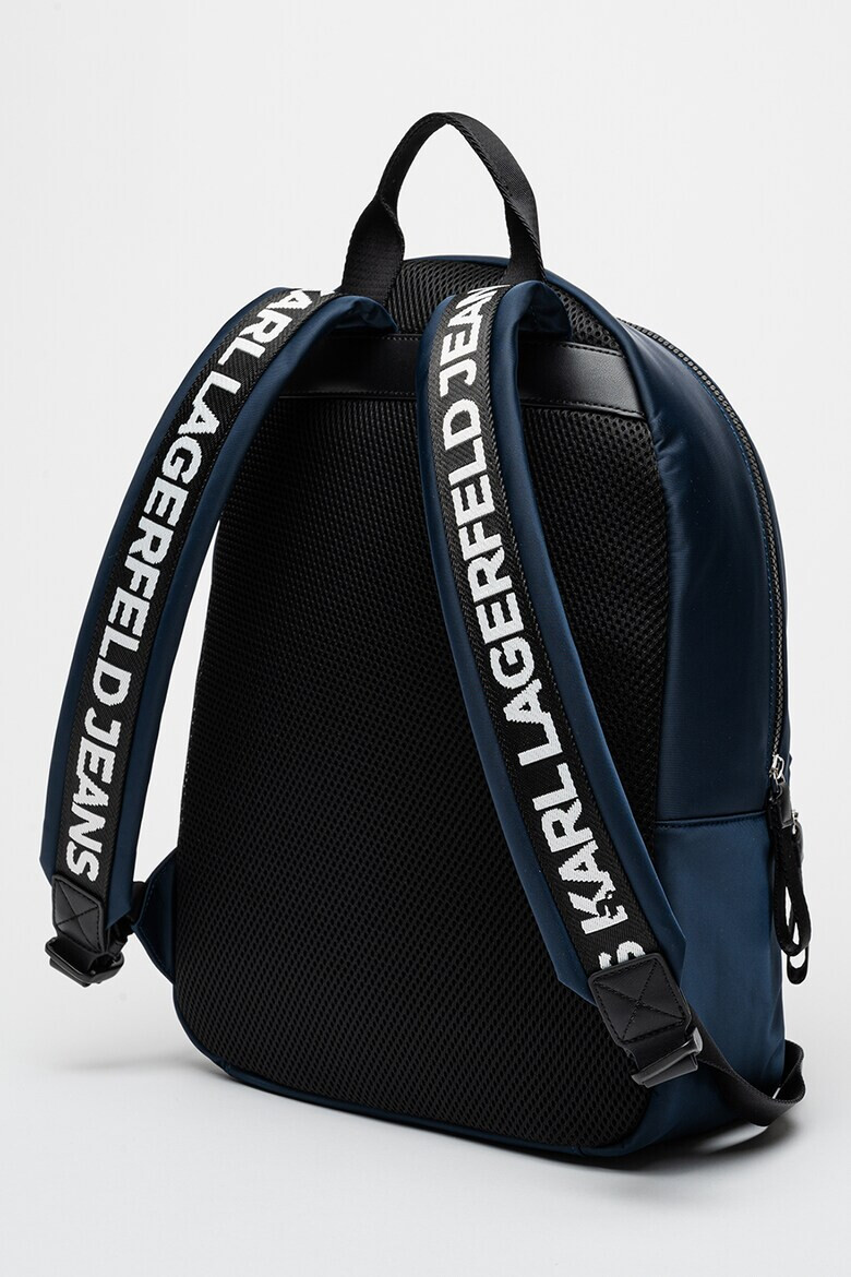 KARL LAGERFELD JEANS Раница Essential с джоб отпред - Pepit.bg