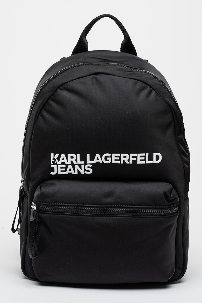 KARL LAGERFELD JEANS Раница Essential с джоб отпред - Pepit.bg
