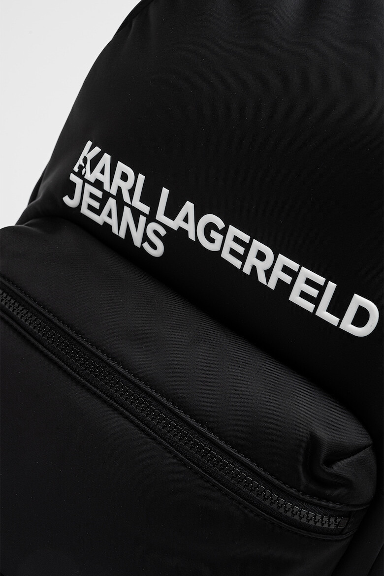 KARL LAGERFELD JEANS Раница Essential с джоб отпред - Pepit.bg