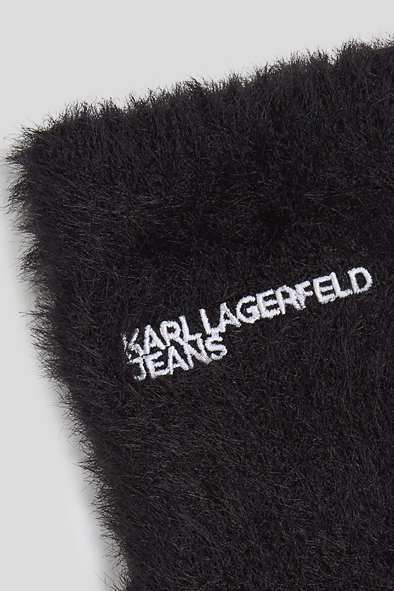 KARL LAGERFELD JEANS Ръкавици с бродирано лого - Pepit.bg