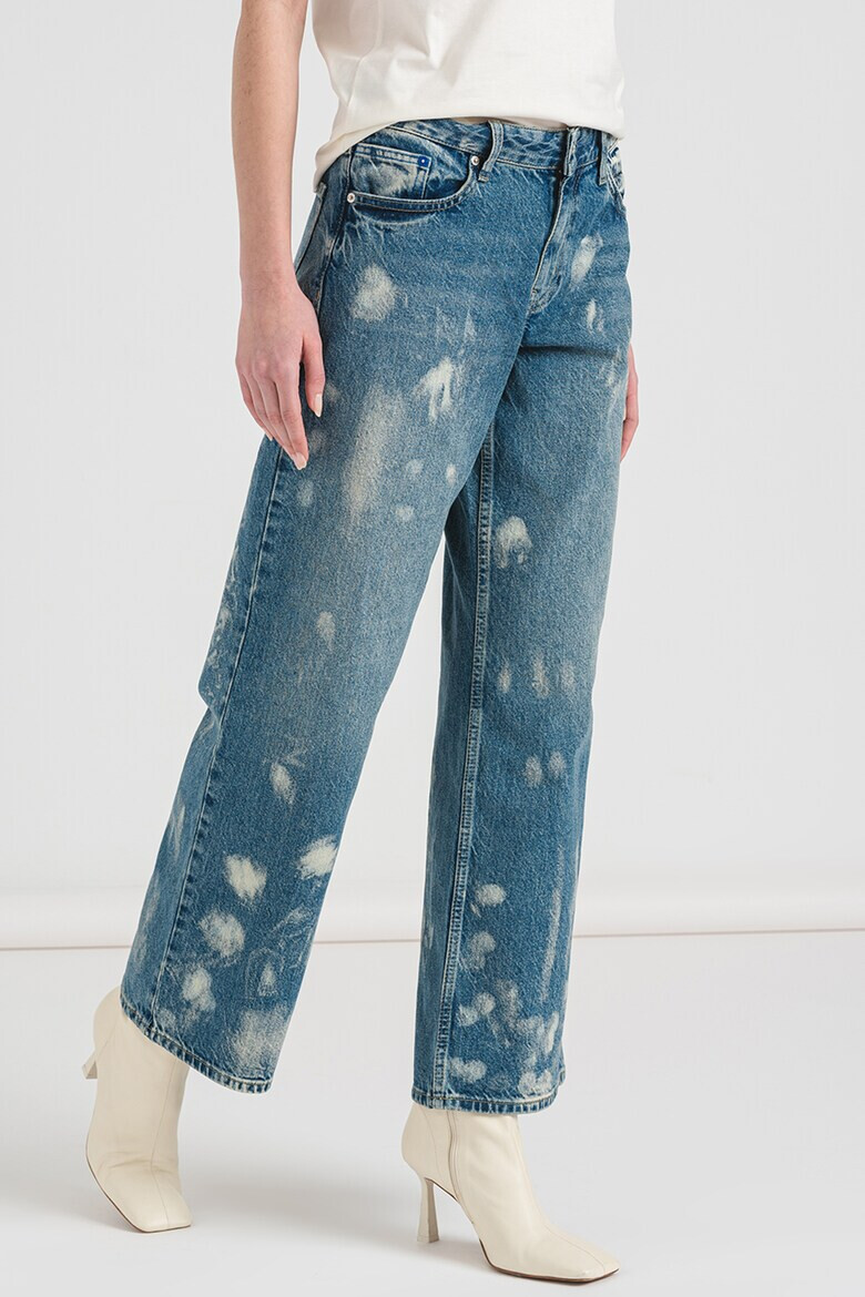 KARL LAGERFELD JEANS Широки дънки деграде - Pepit.bg